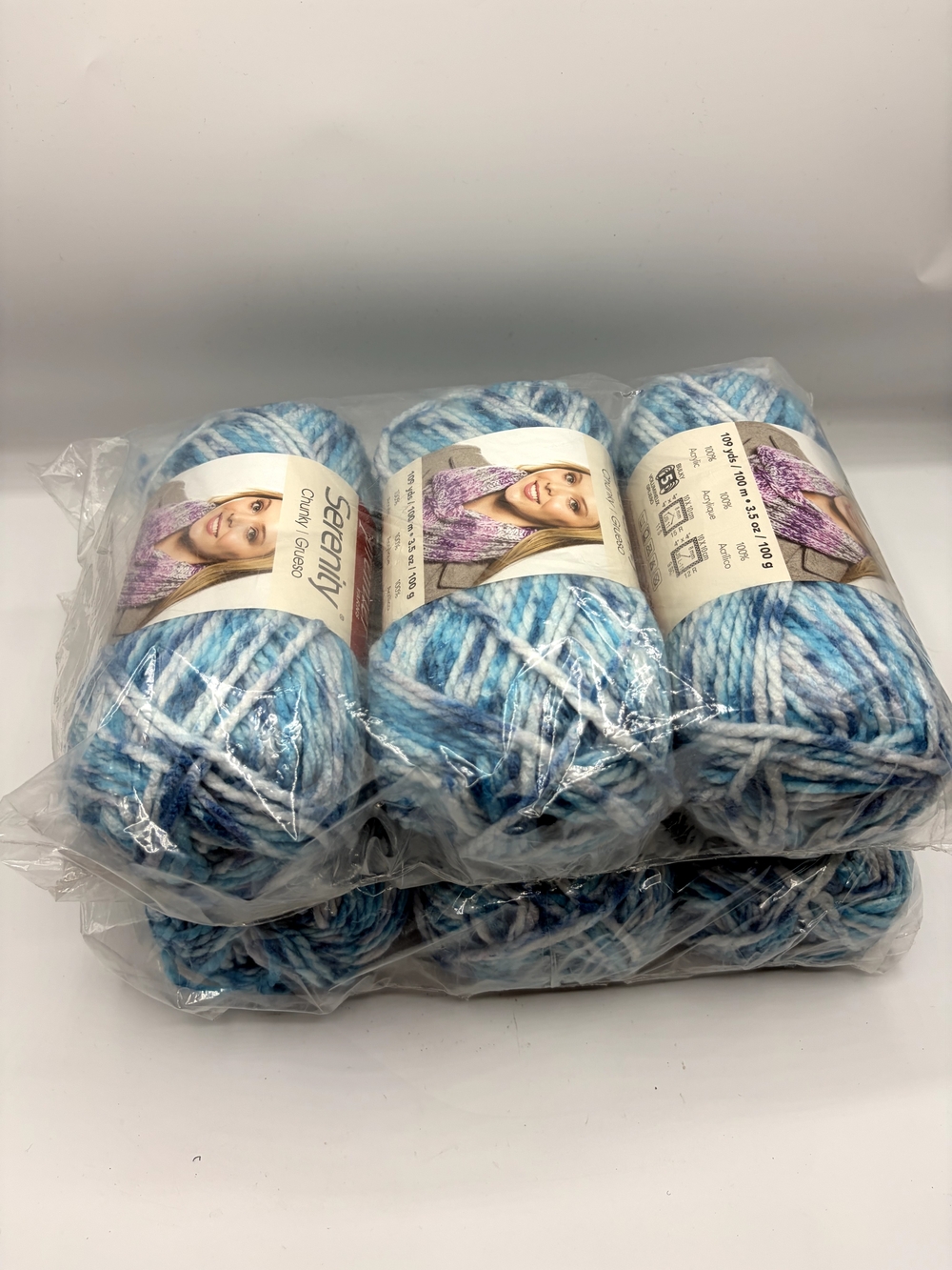 Serenity Ombre Blue Yarn Pack - Serenity